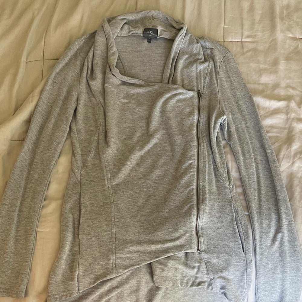 Market & Spruce Gray Cardigan